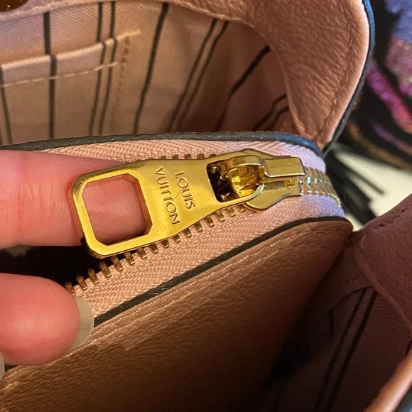 TRADING❤️Louis Vuitton Montaigne BB Rose pink leather crossbody - Picture 2 of 15